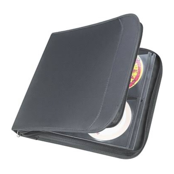 Book for CD/DVD, Black Nylon - Picture 1 of 6